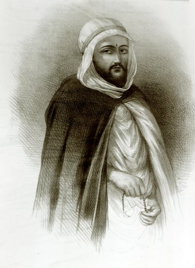 Portrait of Abd El-Kader by Auguste Bry